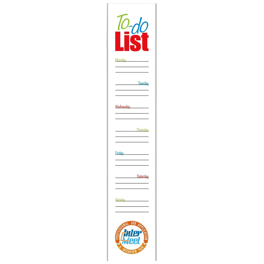 Souvenir White Sticky Note 12" X 2" Pad, 25 sheet