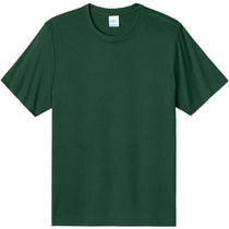 Port & Company Men's Vintage Forest Green Heather Performance Tee