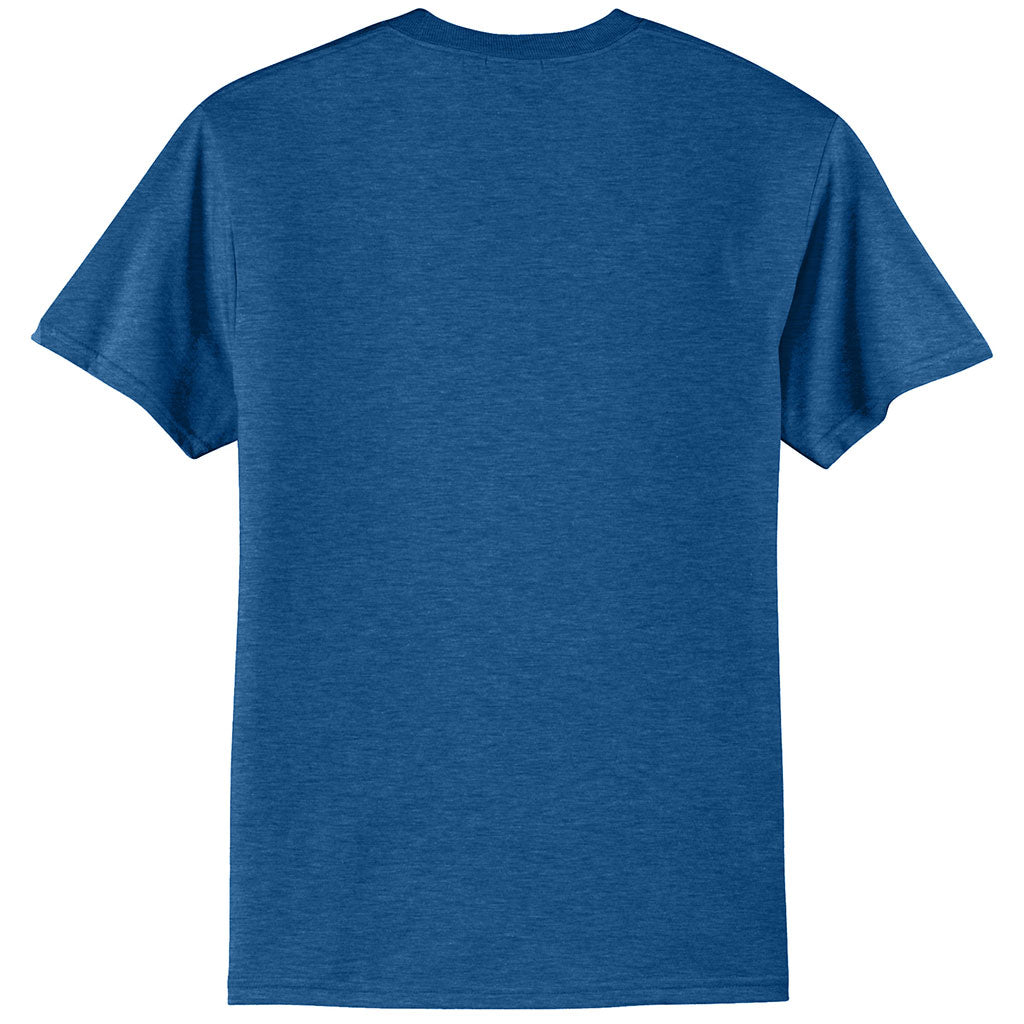 Port & Company Men's Vintage Royal Core Blend Tee