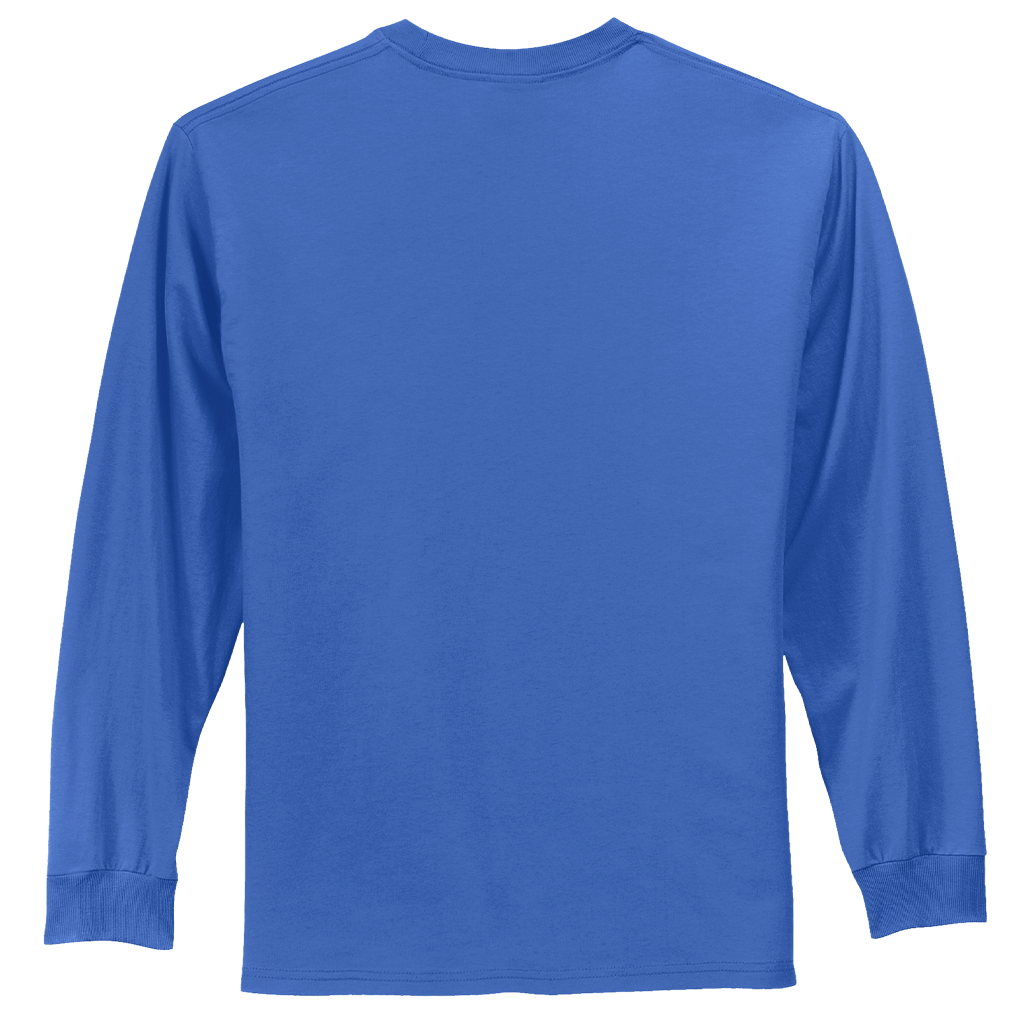 Port & Company Men's Royal Long Sleeve Essential Tee