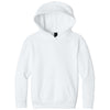 Port & Co. Youth White Easy Fleece Pullover Hooded Sweatshirt
