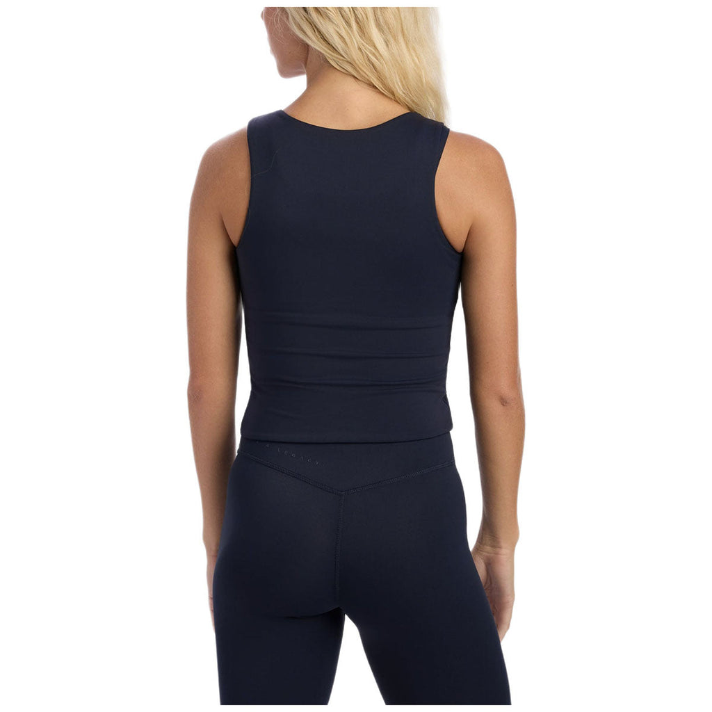 UNRL Women's Midnight Navy Performa Fitted Tank