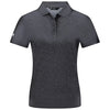 Levelwear Women's Black Graph Polo