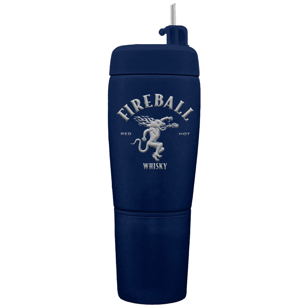 Pourcaddy Blue Pour Caddy Stainless Steel Flask Set