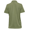 Stormtech Women's Sage Green Settebello Short Sleeve Polo