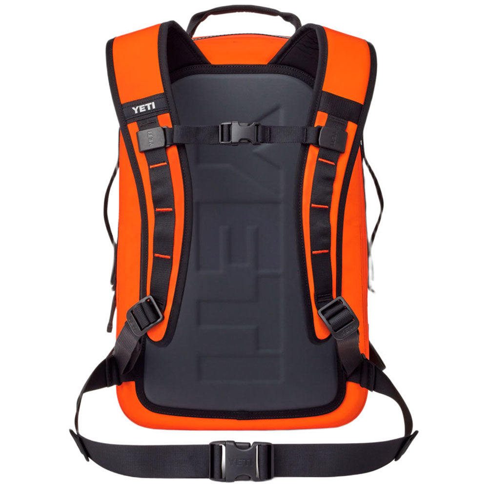 YETI Orange/ Black Panga 28L Waterproof Backpack