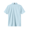 UNRL Men's Cascade Blue Pique Pro Polo