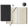 Castelli Black Vegan ECO Medio Lined Ivory Page Journal