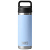 YETI Big Sky Blue Rambler 18 oz Bottle with Chug Cap