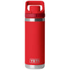 YETI Rescue Red Rambler 18 oz Water Bottle with Color-Matched Flip Chug Cap