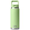 YETI Key Lime Rambler 26 oz Water Bottle with Color Matching Straw Cap