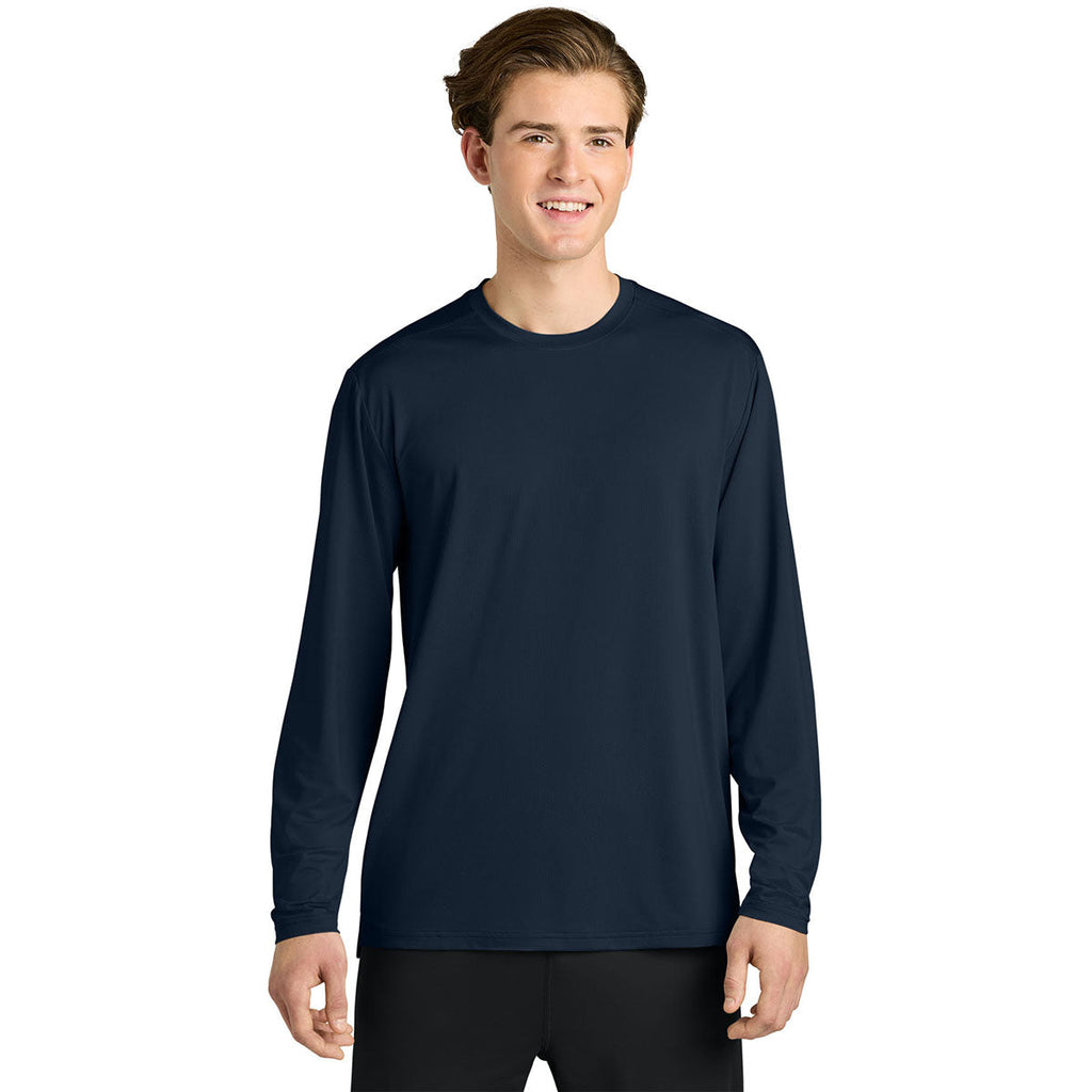 Richardson Men's Navy Clutch Long Sleeve Tee