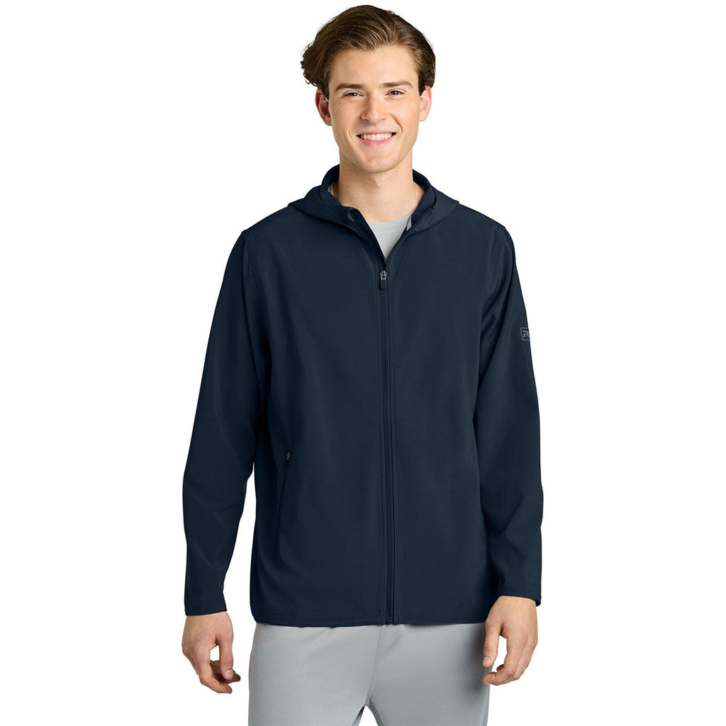 Richardson Men's Navy Barrage Hooded Wind Jacket