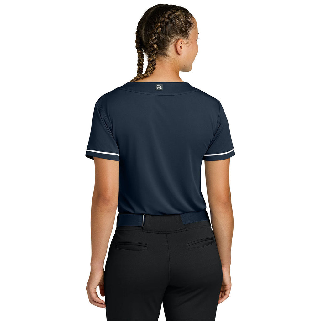 Richardson Women's Navy Select 2-Button Softball Jersey