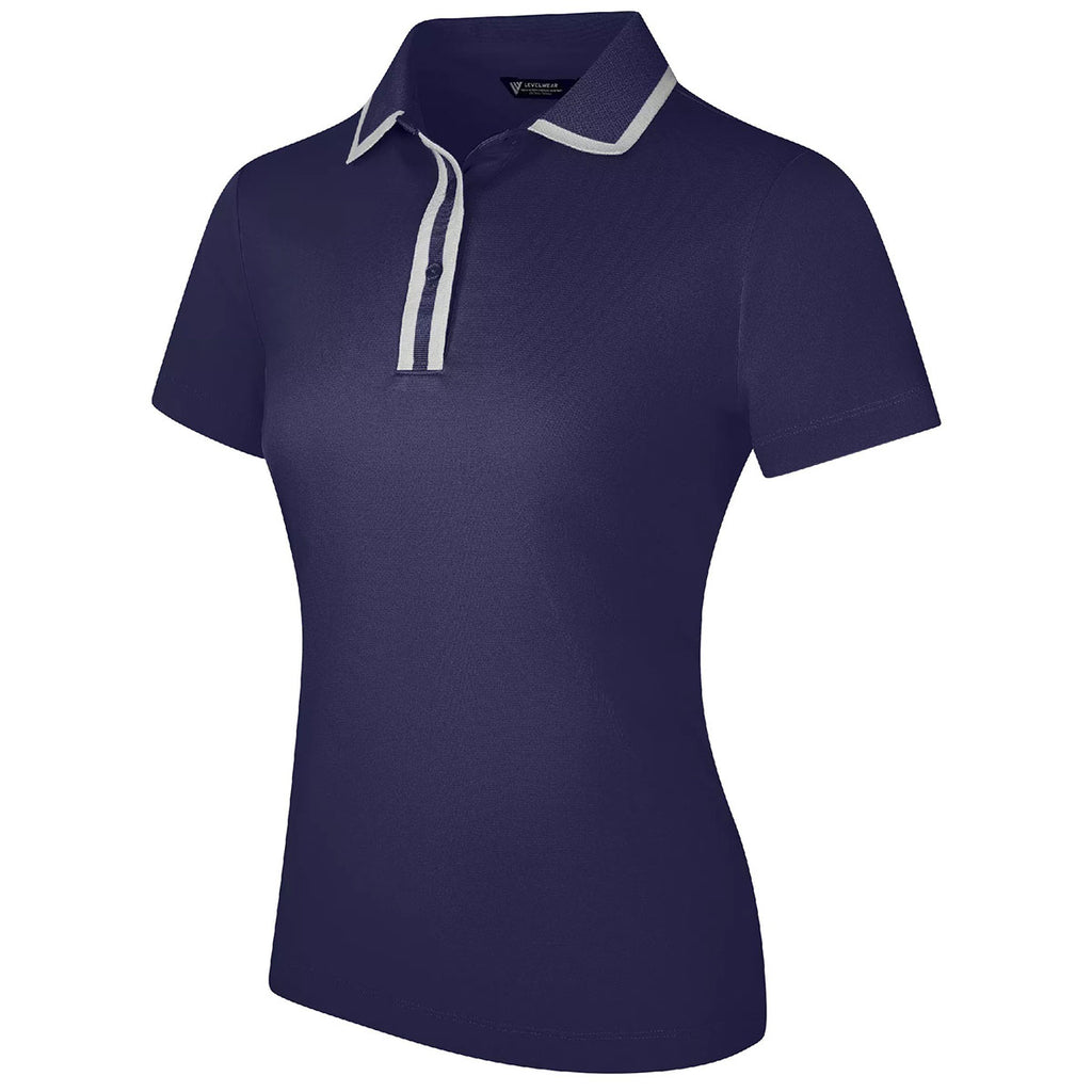 Levelwear Women's Navy Ainsley Polo
