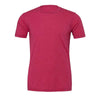 Bella + Canvas Unisex Heather Raspberry Jersey Short-Sleeve T-Shirt