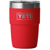 YETI Rescue Red Rambler 8 oz Stackable Cup with Durasip Ceramic Lining