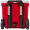 YETI Rescue Red/White/Navy Roadie 48 Wheeled Cooler