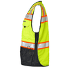 Kishigo Unisex Lime Premium Black Series Surveryors Vest