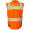 Kishigo Unisex Orange Premium Black Series Surveryors Vest