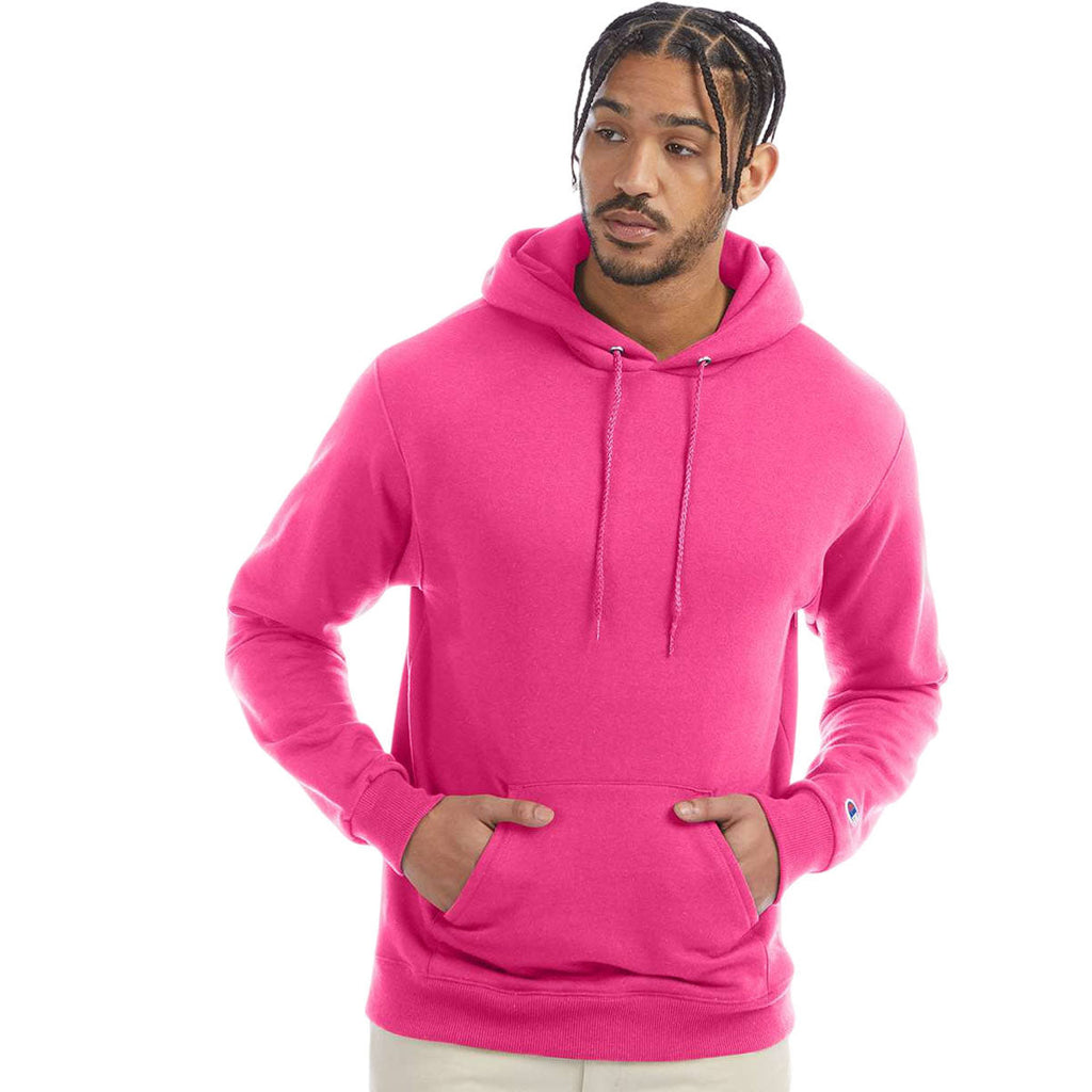 Champion Men's Wow Pink Hoodie