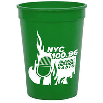 Garyline Green Cups-on-the-Go Stadium Cup - 12 oz.