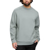 UNRL Men's Eucalyptus Sueded Crewneck