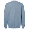 Gildan Unisex Stone Blue Midweight 1/4 Zip Sweatshirt