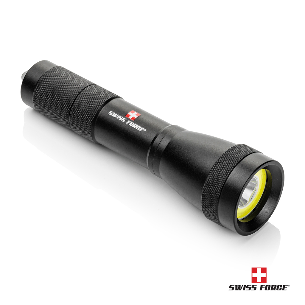 Swiss Force Black Lux Multi-Function Emergency Flashlight