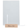 Bullet Clear Note Brite Acrylic Dry Erase Board