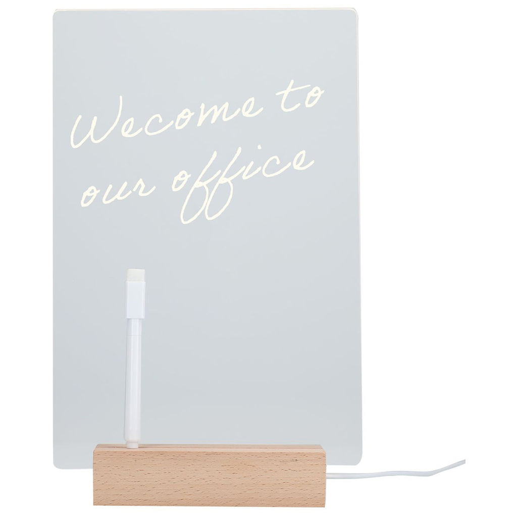 Bullet Clear Note Brite Acrylic Dry Erase Board