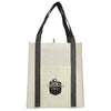 Bullet Black Neptune Recycled Non-Woven Grocery Tote