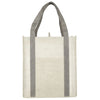 Bullet Grey Neptune Recycled Non-Woven Grocery Tote