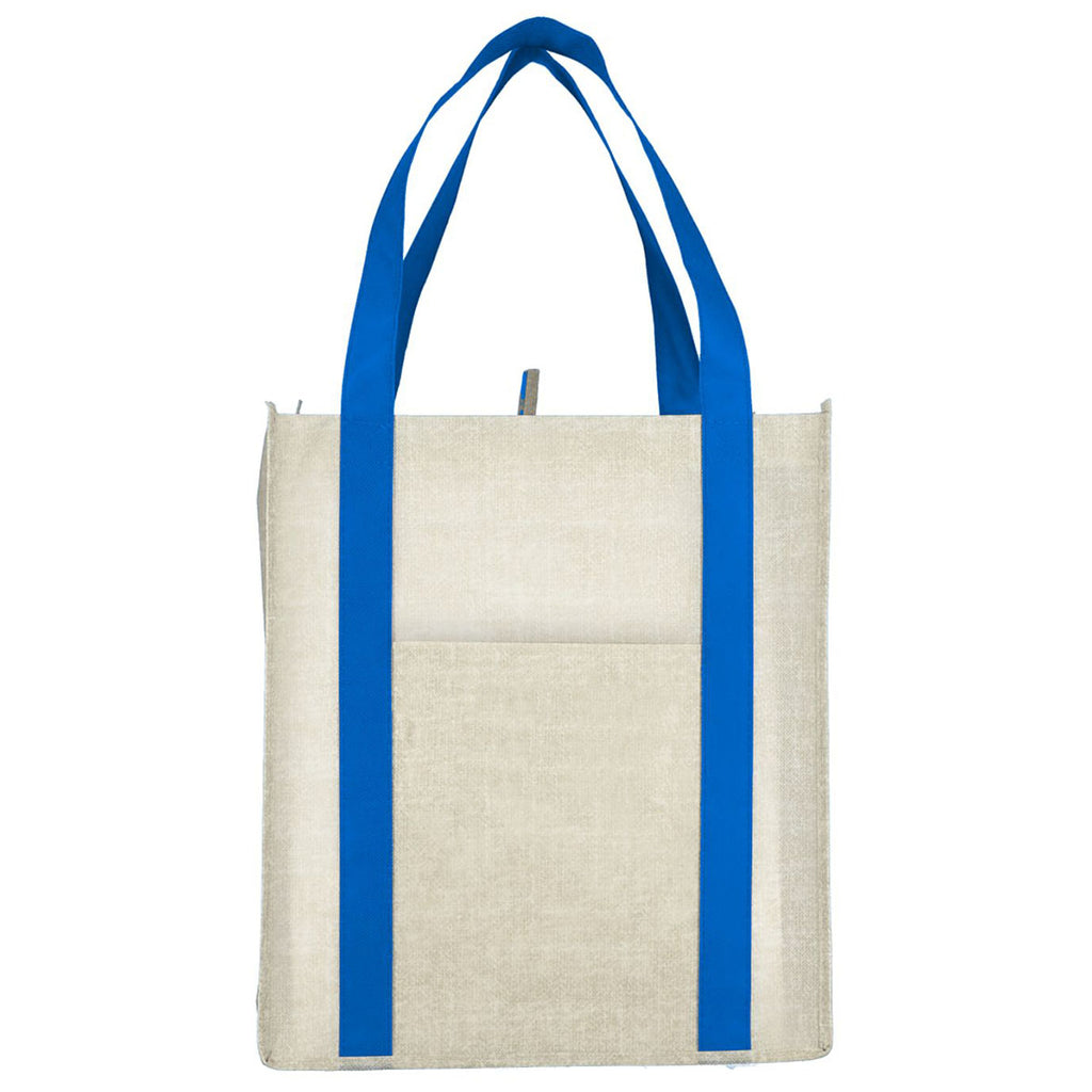 Bullet Royal Neptune Recycled Non-Woven Grocery Tote
