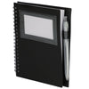 Bullet Black Recycled Star Spiral Notebook with Pen