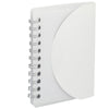 Bullet White Recycled Post Spiral Notebook