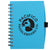 Bullet Translucent Blue FSC Recycled Coordinator Spiral Notebook