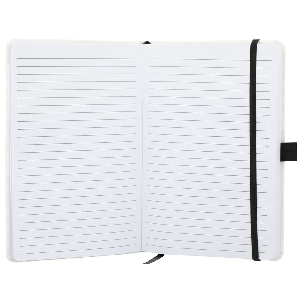 Bullet Black Recycled Bamboo Fiber Bound Notebook