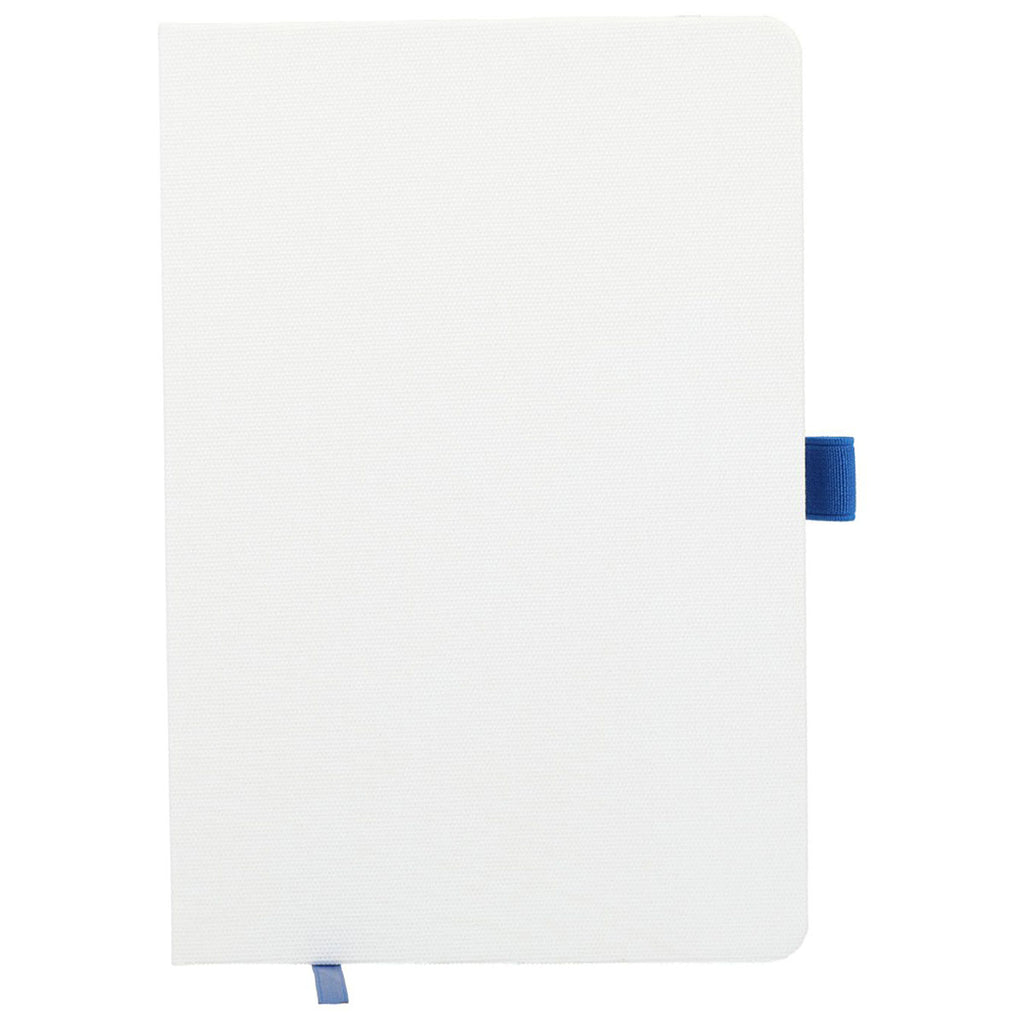 Bullet Blue Recycled Bamboo Fiber Bound Notebook