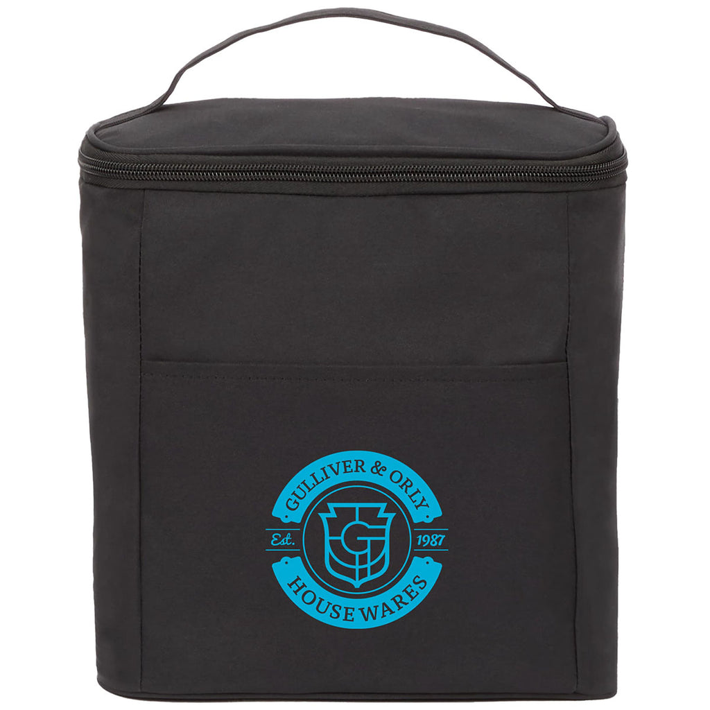 Bullet Black Double Lined 9 Can Cooler