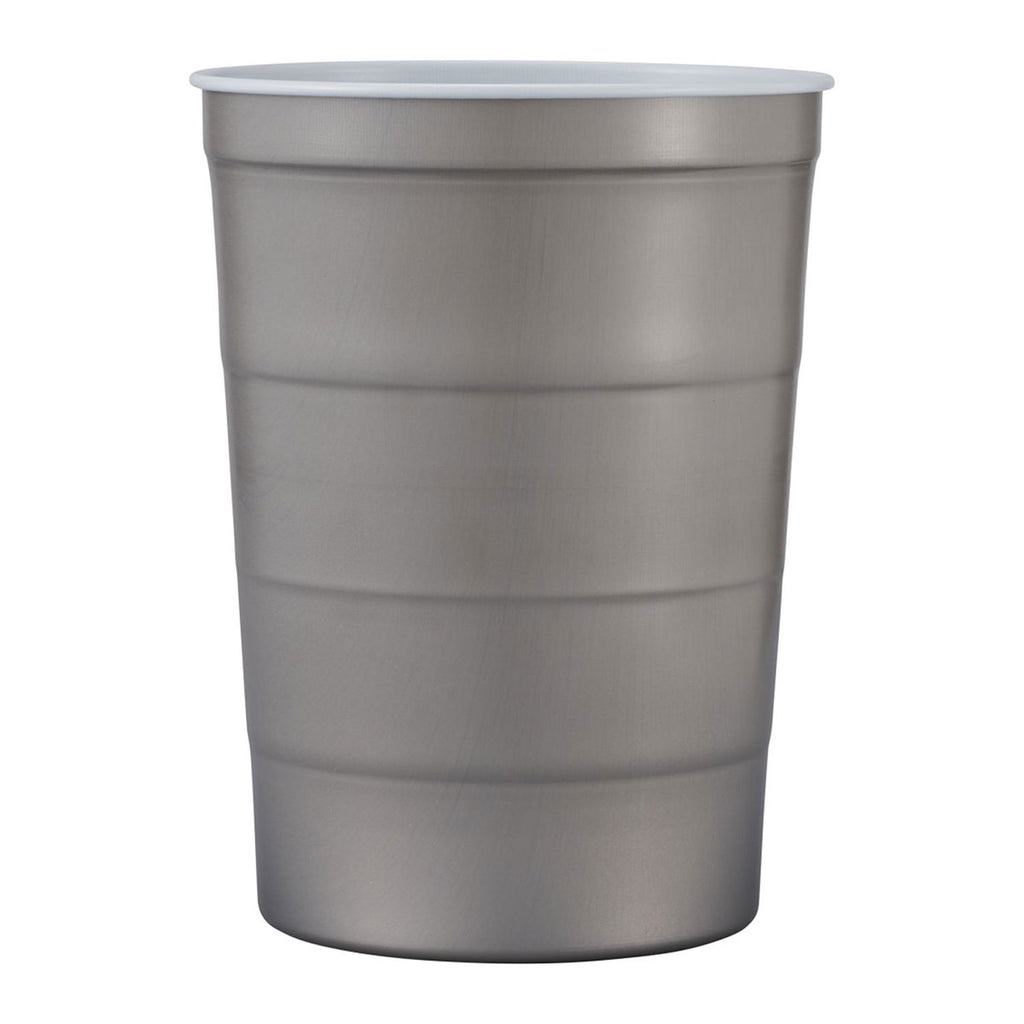 Steel Chill-Cups Grey Recyclable 16 oz.