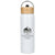Bullet White Billy 26oz Eco-Friendly Aluminum Bottle With FSC Bamboo Lid