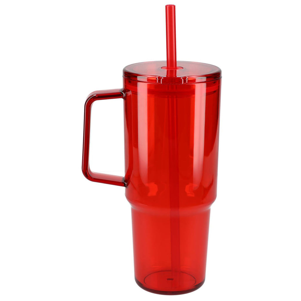 Bullet Red Lucien Recycled Acrylic Travel Mug 40oz