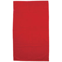 Towel Specialties Red Superior Weight Colored Beach Towel Sm