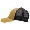 Sportsman Chino Vegas Gold/Black Lo-Pro Mesh Back Trucker Fit Cap