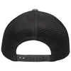 Sportsman Black Heather/Black Modern Six-Panel Trucker Fit Cap