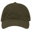 Sportsman Brushed Dark Olive Green Dad Hat Fit