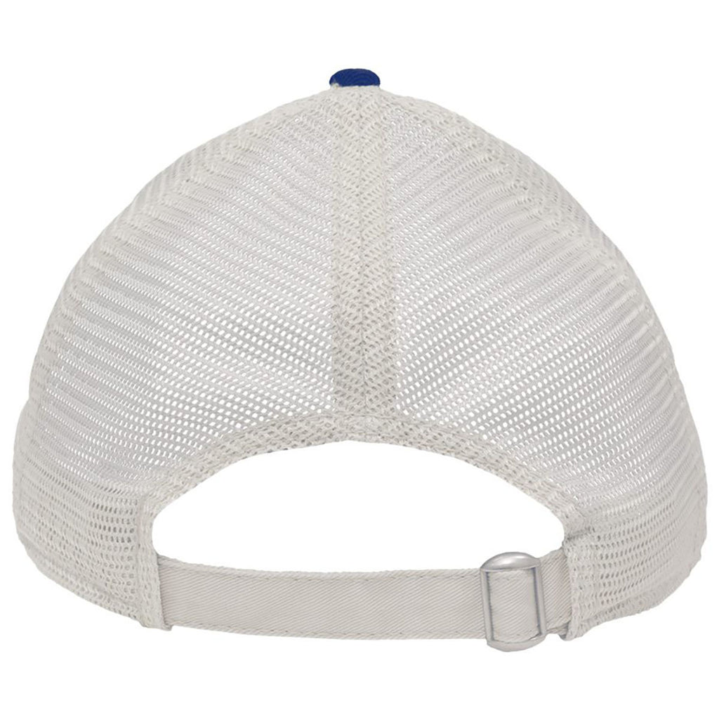 Sportsman Royal/Stone Mesh Dad Hat Fit