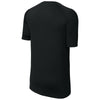 Sport-Tek Men's Black PosiCharge Compression 1/2-Sleeve Tee