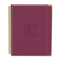 Spector & Co. Berry Blossom Luna A4 Hard Cover Spiral Journal